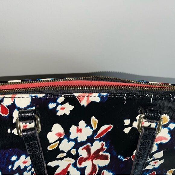 Anne Klein Fresh Start Floral Satchel Md - Picture 5 of 11